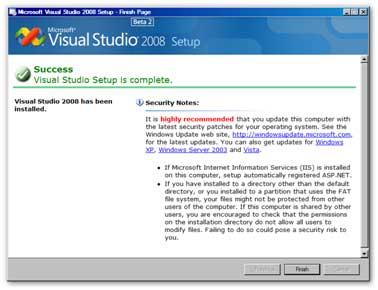 Visual Studio Instalado