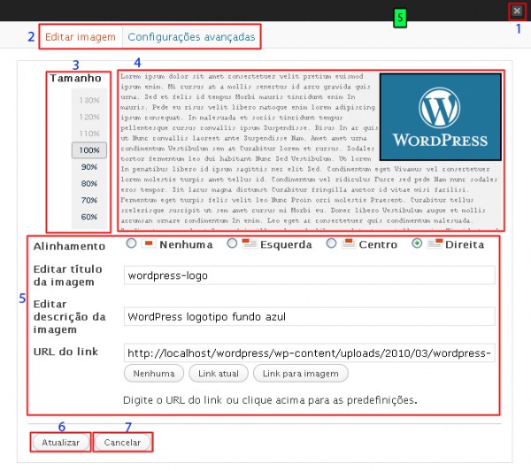 Editar Imagem WordPress