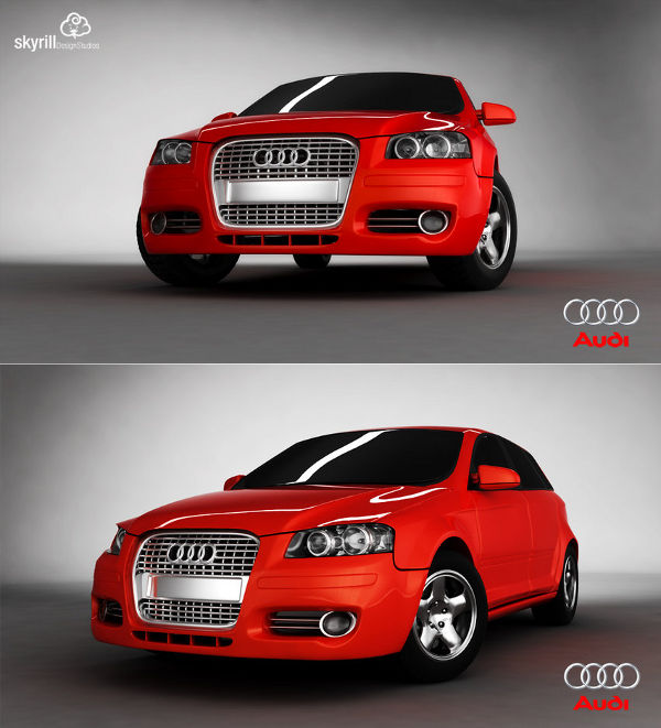 Audi 3a. Audi A3 by mossawi