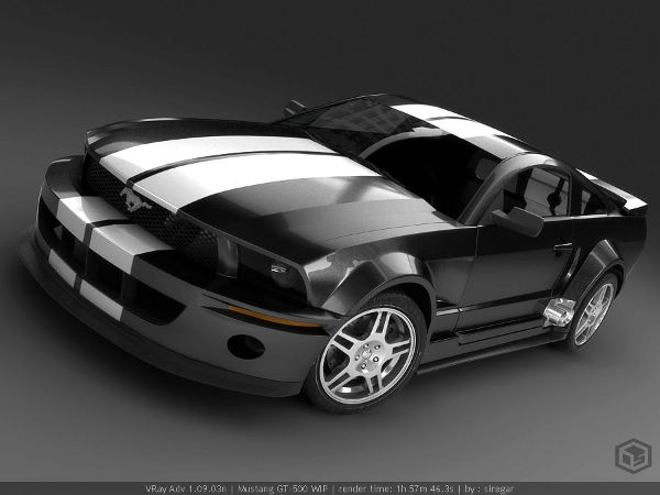 Mustang WIP 6 by siregar