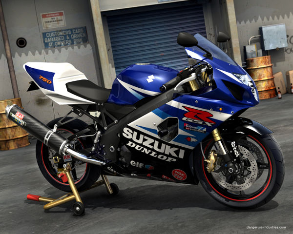 Suzuki GSXR 750 by dangeruss