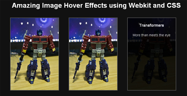 Amazing Image Hover Effects using Webkit and CSS