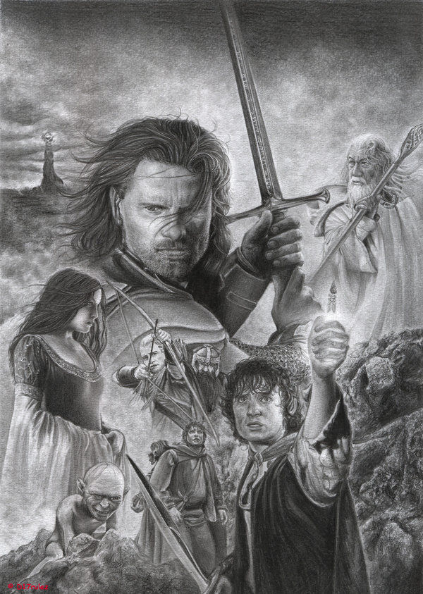 The Lord of the Rings by D17rulez