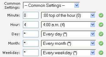 Common Settings