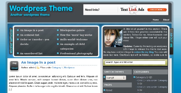 Langit WordPress Theme