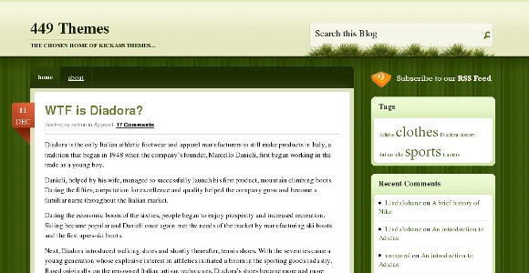 Spring Loaded WordPress Theme