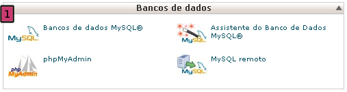 Gestor De Base De Dados MySQL no cPanel