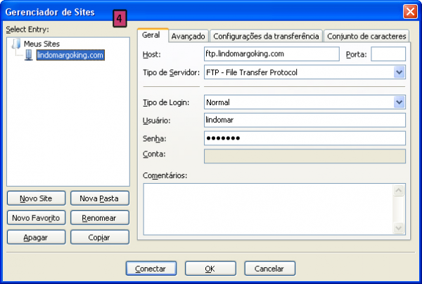 Configurar Acesso FTP