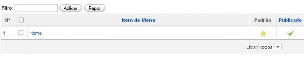 Item do Menu