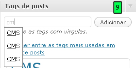 listadas as três tags