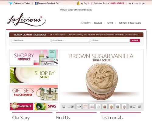 loja online LaLicious