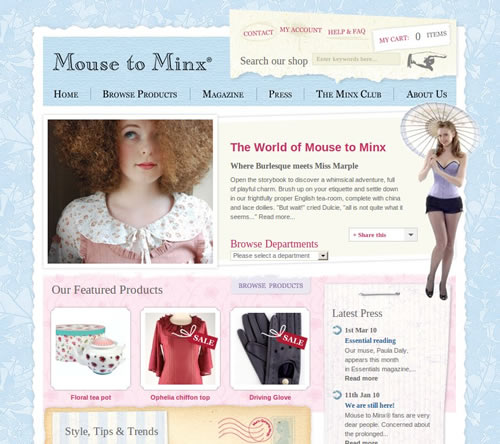 loja online mouse to minx