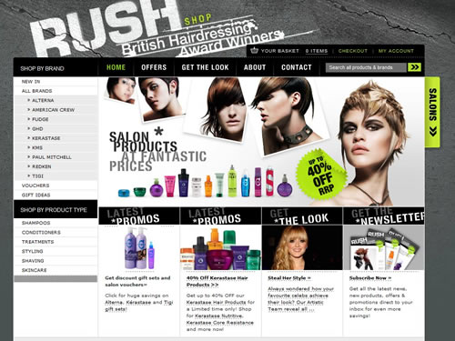 loja online rush shop