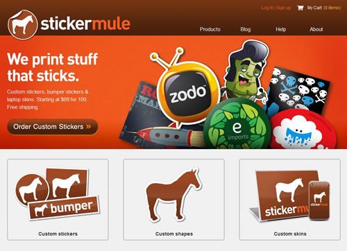 loja online stickermule