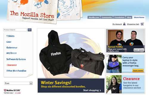 loja online the mozilla store