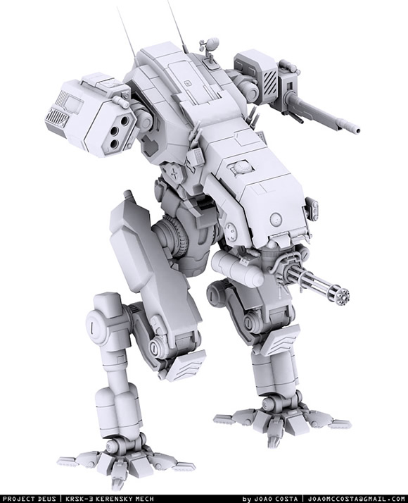 Kerensky Mech HP Final by Gridlinked