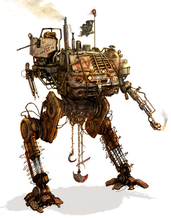 Mad Max mech by flyingdebris