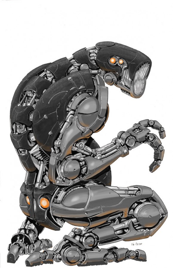 Robot 01 by nancynismo