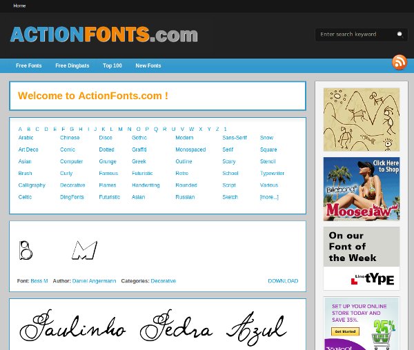 actionfonts