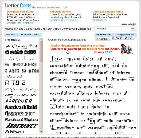 betterfonts