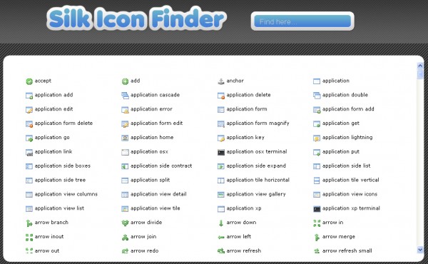 silkiconfinder