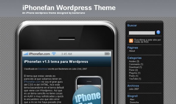 iPhonefan WordPress Theme