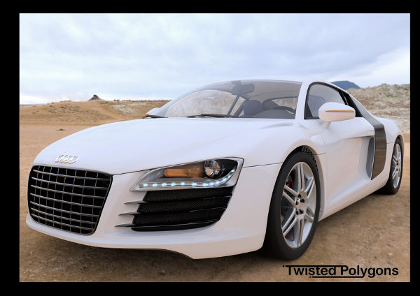 Audi R8 Twistedpolygon by vijosh