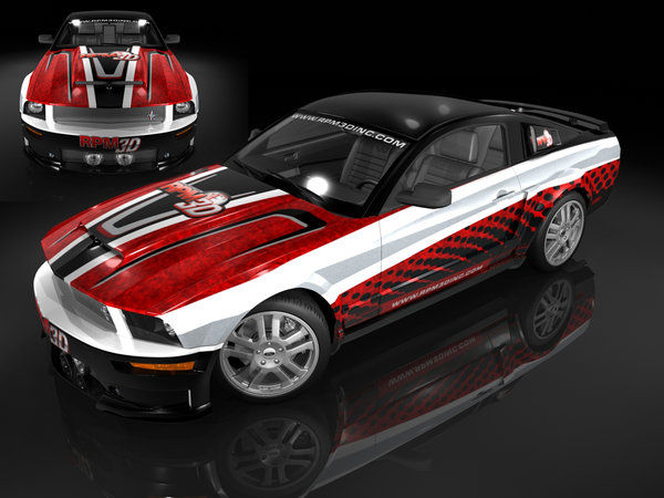 Concept Mustang 18 by nascar3d