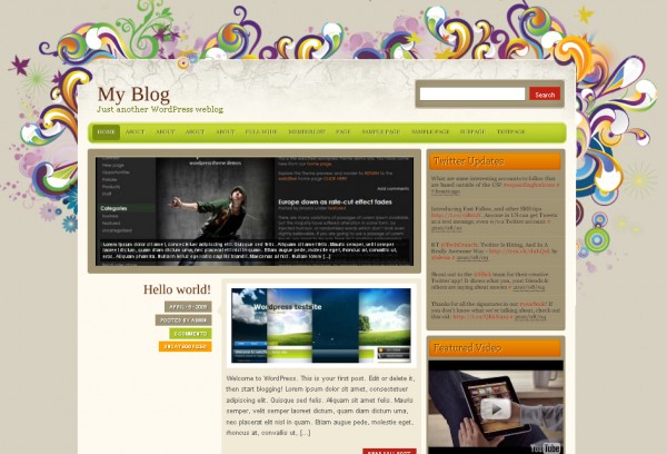 WordPress Theme Florance