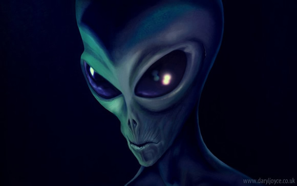 Grey Alien by Harnois75