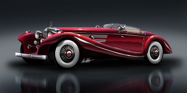 Mercedes Benz 500 K by husseindesign