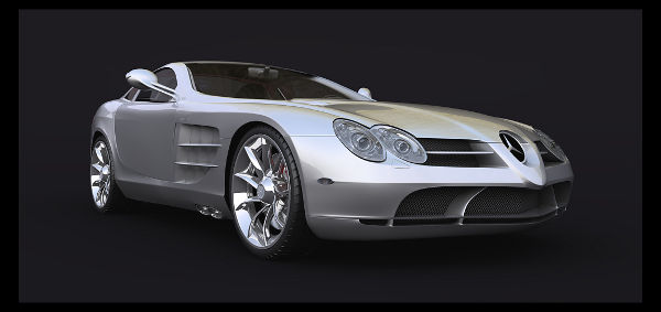 Mercedes Benz McLaren SLR by vankata