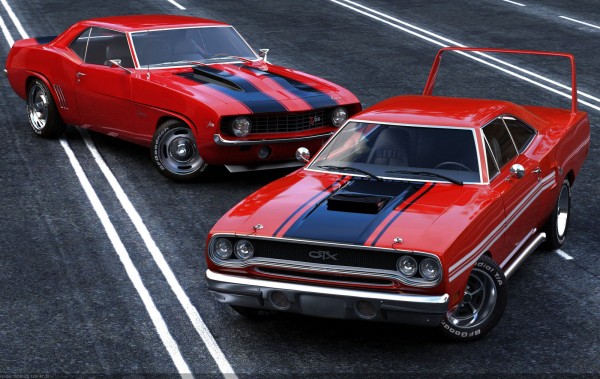 Muscle cars by Missionaryrdr