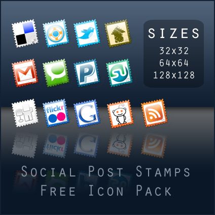Social Post Stamps