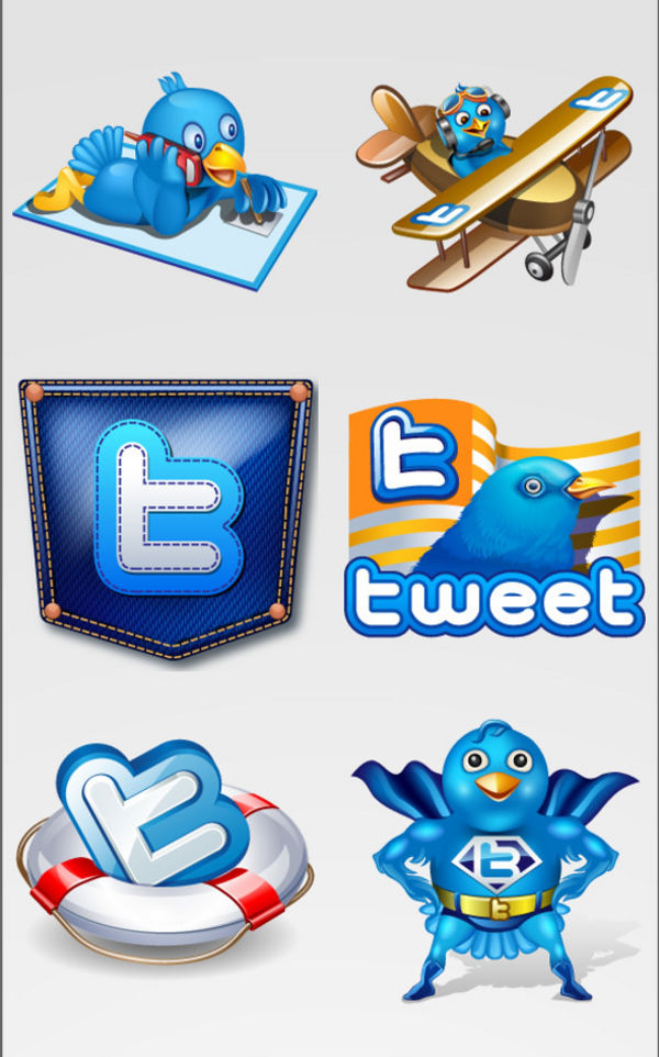 Twitter Vector Icons Massive Icon Set