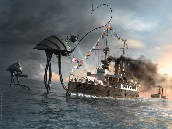 War of the Worlds Thunderchild by TroC czarnyrobert