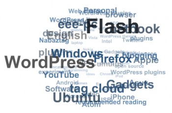 tag cloud