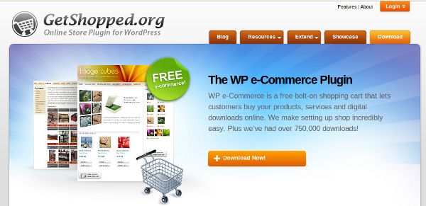 wp e-commerce site