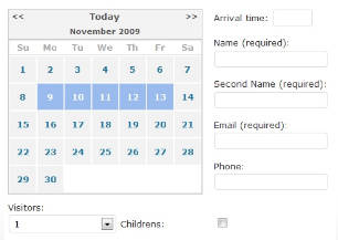 Booking Calendar