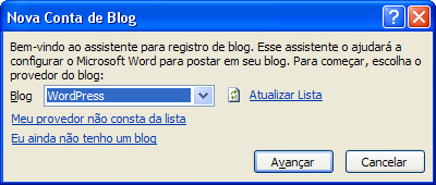 Blog WordPress