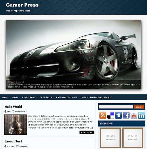 gamerpress binuthemes