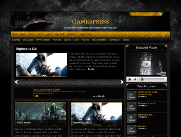 gamerpress web2feel