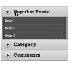 jquery accordion menu