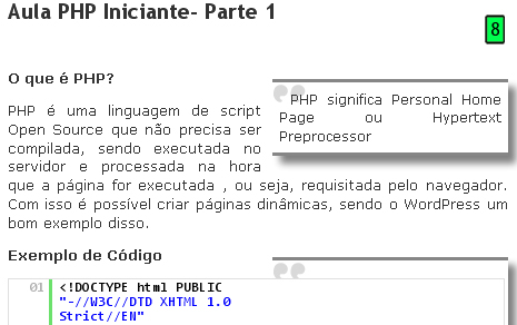 post fica novamente desalinhado